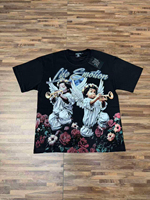 Marque tendance MIX EMOTION, avec un grand imprimé et un motif à petits diamants, short pour hommes de style rock européen et américain.