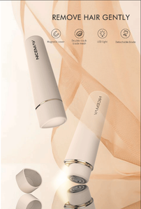 Removedor de vello de nariz y orejas con batería portátil, dispositivo de recorte impermeable con luz LED para viajes, uso doméstico, Kit de aseo personal - Product Image 2