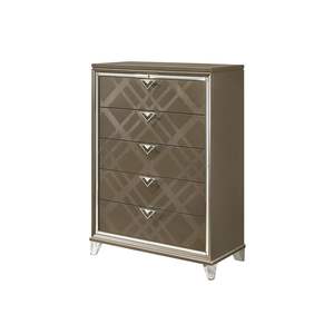 DB Skylar <b>Dresser</b> in Dark Champagne Finish - Product Image 1