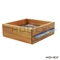 Homex | Listo para enviar Marco de fotos de madera personalizable Molduras Caja de exhibición de madera Marco de fotos de exhibición de mesa de madera