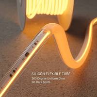 Tube néon LED ABS à éclairage 360°, IP67, découpable, flexible, USB, jaune, rouge, blanc, pour bar, comptoir, bordure, bande lumineuse, directement de l'usine
