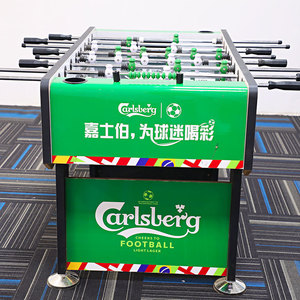 Phong cách hiện đại tùy chỉnh thời trang đồng tiền hoạt động xyloid màu xanh lá cây in <span class=keywords><strong>Foosball</strong></span> bóng đá bảng - Product Image 3