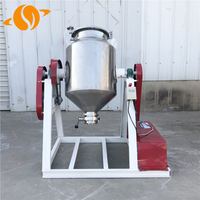 Mélangeur de Poudre d'Épices 40L 60L 110V 220V, Machine de Mélange à Tambour Rotatif pour Poudres Alimentaires