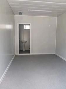 Casa contenedor desmontable de 20 pies, paquete plano prefabricado para el Departamento de Proyectos del sitio de construcción, casa contenedor desmontable - Product Image 2