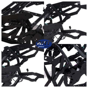 Bộ Phận Cơ Chế Gấp Lại Bằng Kim Loại Cho Ghế Và Sofa Đồ Nội Thất Phòng Khách Đơn Màu Đen Lười Biếng Thư Giãn Bằng Tay - Product Image 3