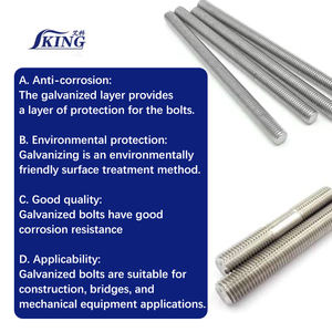 Boulons de soudage filetés en acier inoxydable IKING pour la fabrication de structures en acier - Product Image 3