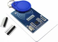 Kit RFID RC522, module de capteur de carte IC RF + carte vierge S50 + porte-clés pour Raspberry Pi, fabriqué en Chine, kit RFID RC522