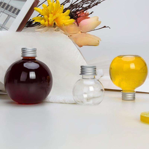 Bouteille sphérique en plastique PET de 50 ml, 100 ml, 250 ml, en forme de boule, pour jus, lait, thé, boissons, décorations de Noël, vente chaude - Product Image 3