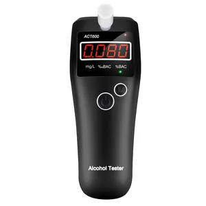 Etilometro a LED test dell'alcool portatile tester dell'alcool del respiro per l'assistenza sanitaria domestica