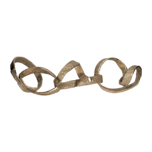 Scultura Astratta a Nastro in Metallo, Decorazione Moderna per Casa, Statuetta per Soggiorno, Ufficio, Scaffale - Product Image 4