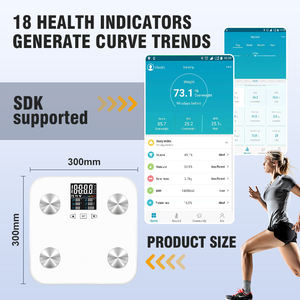 Báscula Digital inteligente para medir <span class=keywords><strong>grasa</strong></span> corporal, dispositivo electrónico de medición de <span class=keywords><strong>grasa</strong></span> corporal, con Bluetooth, OEM ODM - Product Image 3