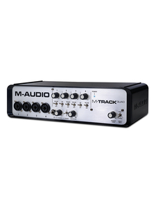Carte Son d'Enregistrement Professionnelle M-<span class=keywords><strong>AUDIO</strong></span> M-Track Quad Studio avec <span class=keywords><strong>Interface</strong></span> <span class=keywords><strong>Audio</strong></span> <span class=keywords><strong>4</strong></span> Entrées / <span class=keywords><strong>4</strong></span> Sorties pour l'Arrangement - Product Image 2