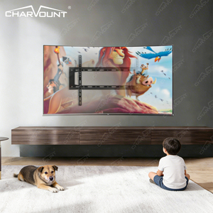 Soporte de Pared para TV Charmount para <span class=keywords><strong>televisores</strong></span> de <span class=keywords><strong>37</strong></span> * 70 <span class=keywords><strong>Pulgadas</strong></span>, Soporte de Acero Resistente con VESA 600*400, Capacidad de Carga de 40 kg - Product Image 3
