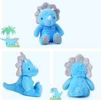 Usine de jouets chinoise, vente en gros : Nouveau Triceratops en peluche, adorable poupée dragon en peluche, jouet mascotte animal Ljubljana, dinosaure