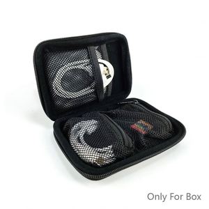 Estuche de Almacenamiento Ligero Totalmente Negro con Logotipo Personalizado para Auriculares y Cables - Product Image 5