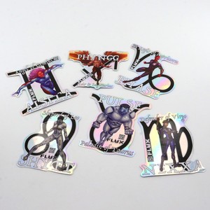 Autocollant personnalisé en vinyle découpé effet arc-en-ciel avec votre propre autocollant holographique design - Product Image 6