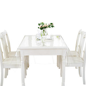Mantel ultrafino transparente hecho a mano estilo moderno película protectora impermeable y vinilo de mesa a prueba de aceite - Product Image 2