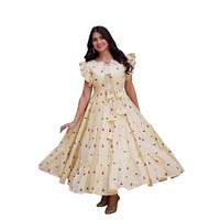 Kurti en coton prêt-à-porter, entièrement cousu, pour occasions spéciales et usage quotidien, style indien et pakistanais, pour femmes.