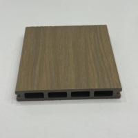 Tarima de Exterior Impermeable de WPC, Baldosas de Madera Plástica, Revestimiento de Madera con Grano de Madera 3D, Tarima Compuesta Coextruida