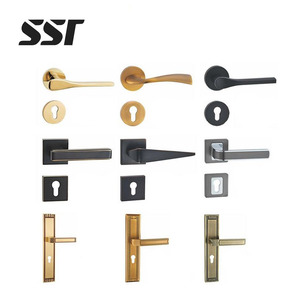 Juego de Manijas de Puerta con Cerradura para Puertas Interiores, Diseño de Fabricante Mayorista con Servicio OEM Estándar SSR - Product Image 6