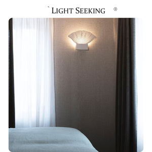 <b>Light</b> Seeking Shell <b>Wall</b> Lamp Led E26 <b>Switch</b> Control Bedroom Entryway <b>Light</b> - Product Image 1