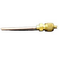 Pièces de réfrigération Valve d'accès Valve de charge Valve à broche en cuivre