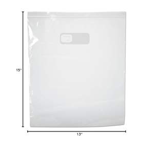 Bolsas de Almacenamiento de Alimentos Transparentes Reutilizables Boardwalk BWK2GALBAG de 13 x 15 Pulgadas, 2 Galones, 1.75 Mil, 100/Caja - Product Image 4