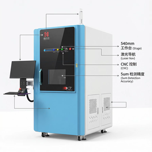 جهاز فحص الأشعة السينية الرقمي عالي الدقة بدقة 1536 بكسل مع شاشة عرض 24 بوصة ونافذة ملاحة مرئية، سهل التشغيل لفحص لوحات الدوائر المطبوعة - Product Image 1