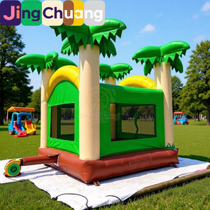 Trampoline <span class=keywords><strong>gonflable</strong></span> géant d'extérieur de qualité export, jouet de sport et de divertissement pour enfants - Product Image 2