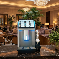 Machine à café expresso intelligente à café fraîchement moulu, portable, électrique, automatique, avec paiement intégré