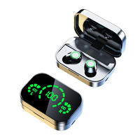 Écouteurs à écran miroir HD et écran LED Écouteurs TWS Écouteurs Bluetooth sans fil Sports Casques intra-auriculaires étanches
