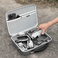 Sac de Transport en Bandoulière STARTRC pour Stabilisateur DJI RS 4 Mini, Étui Rigide en PU pour Rangement d'Accessoires de Cardan