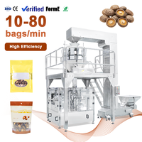 Machine d'emballage rotative multifonctionnelle pour granulés de légumes et champignons séchés, sachets préformés, sachets à fermeture éclair et sachets souples à fond plat