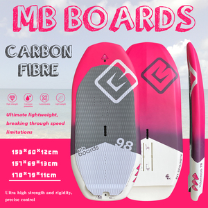 High-Performance 78L Carbon Fiber Surfboard Custom Logo MB Board Technology Engineer Foil Hydrofoil Kitesurfing Kit Bag J - Product Image 4