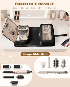Hair Tools Travel Bag With Heat Resistant Mat Hair Tool Organizer For Multi-Stylers And Hair Dryer - Product Image 6