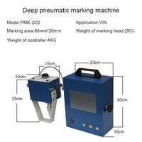 Zxuxu-châssis pneumatique portable, métal, pour vin, machine d'impression de numéros, châssis de véhicule, marquage numérique