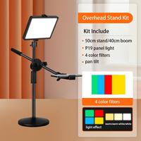 Panneau lumineux vidéo LED professionnel 12W pour caméra, éclairage d'appoint photo, température de couleur réglable, IRC 85 pour la photographie