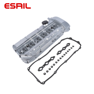 Penutup Katup Camshaft Mesin Aluminium 11127512839 11120030496 7512839 7512840 11127512840 0030496 9070990 2389106 untuk BMW 325i - Product Image 3