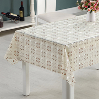 Nappe de table en EVA imprimée RNPT Abstract Ring, motif artistique, imperméable, facile à nettoyer, protection pour la salle à manger à domicile