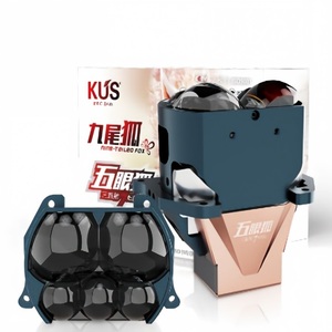 OEM 3,0 Zoll KUS Fünfäugiger Fuchs Dreifach-Direkt 7-Perlen-<span class=keywords><strong>Matrix</strong></span> Bi-LED-Linse für Universelles Auto-Scheinwerfer-Upgrade - Product Image 1