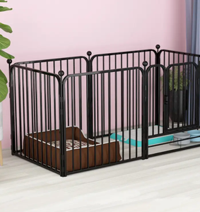 Suministros de plumas para mascotas, jaula plegable de plástico para interiores, casa transparente, descanso de ejercicio para perros, gatos, valla de conejito - Product Image 4