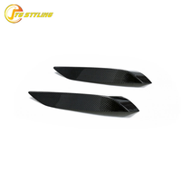 Protection d'angle supérieure avant en carbone sec style MP M3 M4 pour BMW F80, accessoires extérieurs, systèmes de carrosserie automobile, 2014-ON, 2 pièces