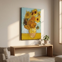 Peinture à l'huile Art Déco blanche 100% faite à la main, sur toile de coton 450 GSM, format personnalisé, en rouleau, pour la maison, Chine, vente en gros et dropshipping