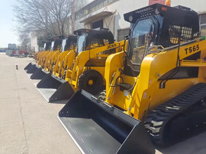 एसएससी ट्रैक स्किड लोडर 1050 किलोग्राम 1200 किलोग्राम भार क्षमता वाली चाल-लोडर - Product Image 5