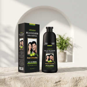 Speedy Permanent <strong>Hair</strong> Color Cream Shampoo <strong>Dye</strong> for <strong>Men</strong> and Women Super Fast Cover <strong>Grey</strong> Low Ammonia Enriched Herbal Formula - Product Image 1