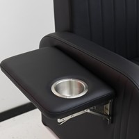 Nouveau fauteuil de pédicure pour salon de manucure, avec spa pour les pieds réglable et système de jets sans tuyauterie pour le lavage et le trempage des pieds