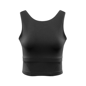 Camiseta Deportiva de Tirantes Anchos con Relleno Extraíble, Cobertura Total, para Entrenamiento, Yoga, Gimnasio - Product Image 4