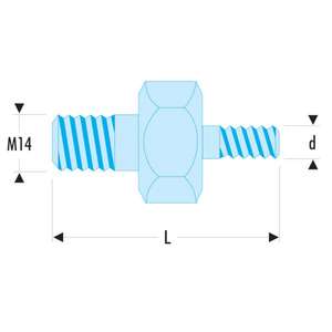 FACOM - U.53E4 Puntas roscadas-EAN 3148510703541 EXTRACTORES SEPARADORES Y EXTRACTORES DE VIGAS - Product Image 2