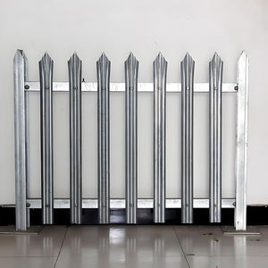 รั้วเหล็กรั้วไม้แบบ W และ D สำหรับงานหนัก - Product Image 1