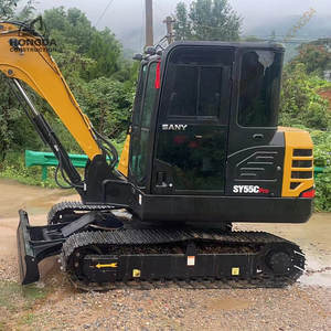 Marque chinoise Sany Sy55 5 tonnes pelles d'occasion Sany Sy55 Sy55c Sy55c-10 Sy55u Sy55c Pro Mini pelle sur chenilles - Product Image 6